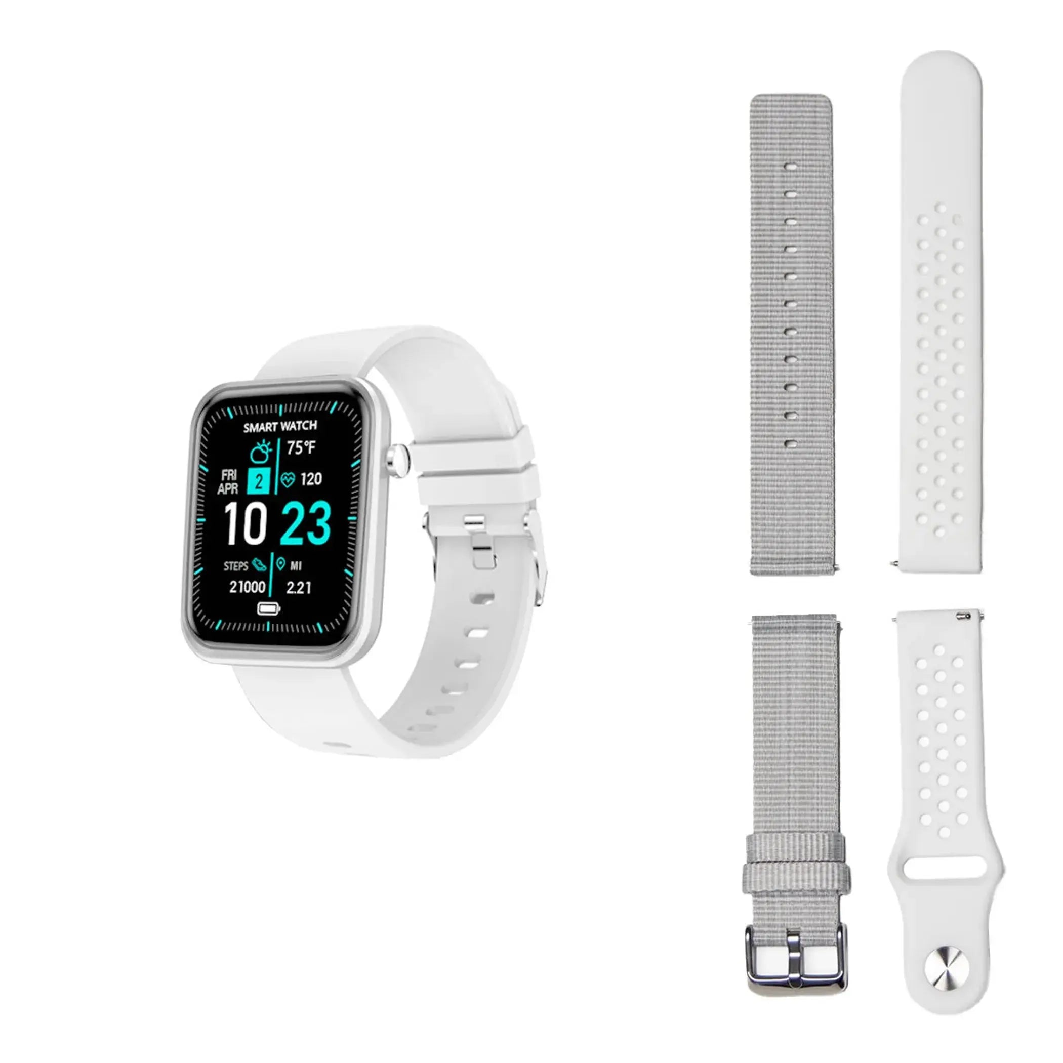 Advanced Smartwatch With Three Bands And Wellness + Activity Tracker Vista Shops