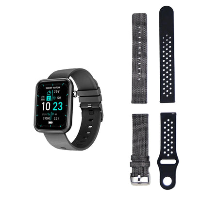 Advanced Smartwatch With Three Bands And Wellness + Activity Tracker Vista Shops