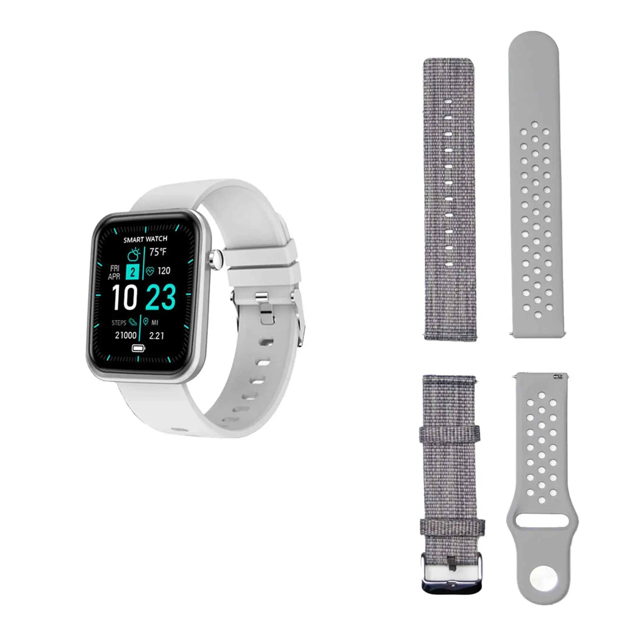 Advanced Smartwatch With Three Bands And Wellness + Activity Tracker Vista Shops