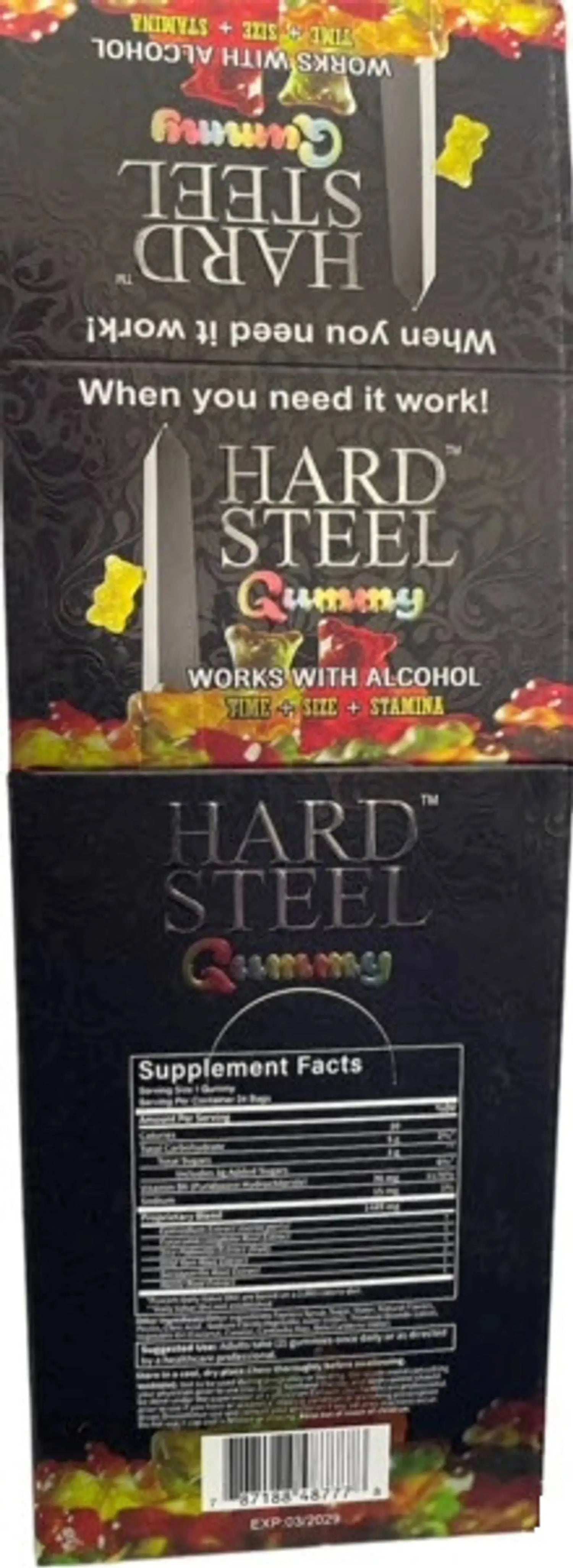 Hard Steel Gummy Supercore Products Group