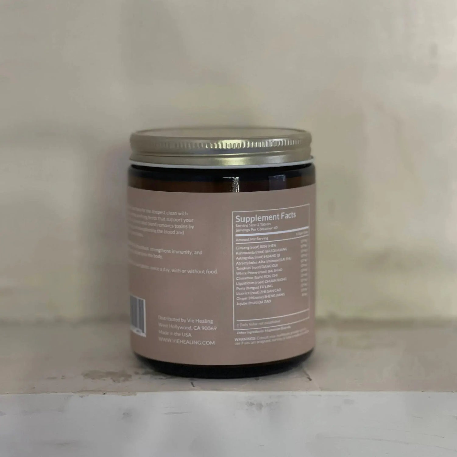 PAIDU Pairing (Tea + Supplements) Vie Healing
