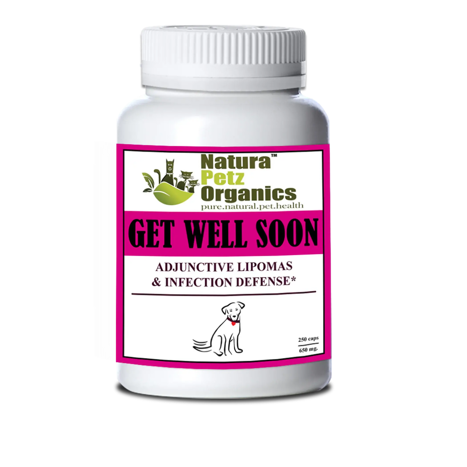 Get Well Soon - Adjunctive Lipoma + Infection Defense* Organic Pet Systems