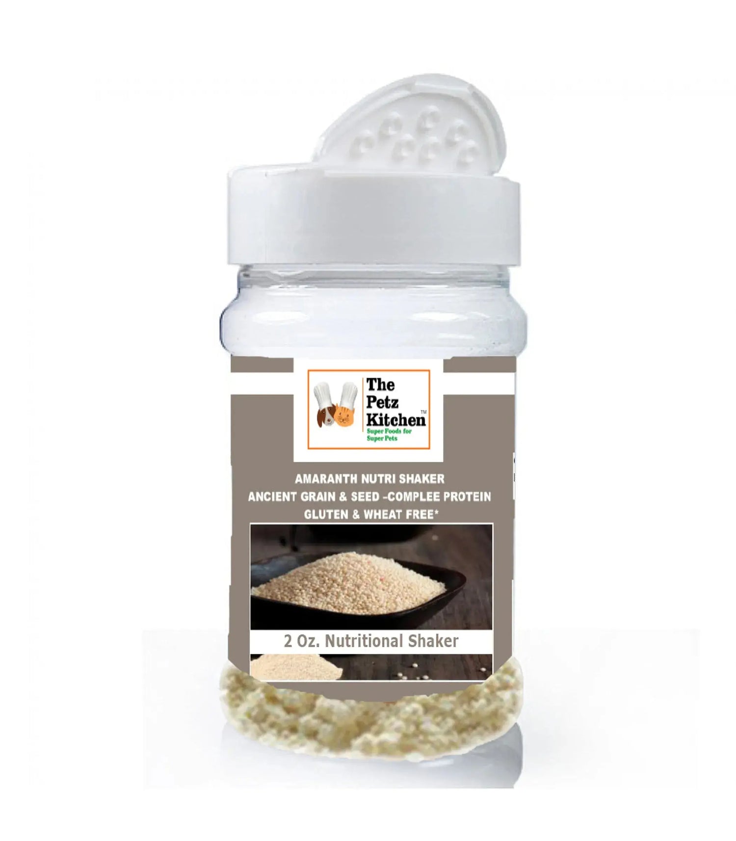 Amaranth Powder - Ancient Seed Grain &amp; Complete Protein - Gluten &amp; Wheat Free Organic Pet Systems