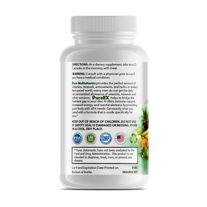 Pure Multivitamins - Mens Purex Nutrition