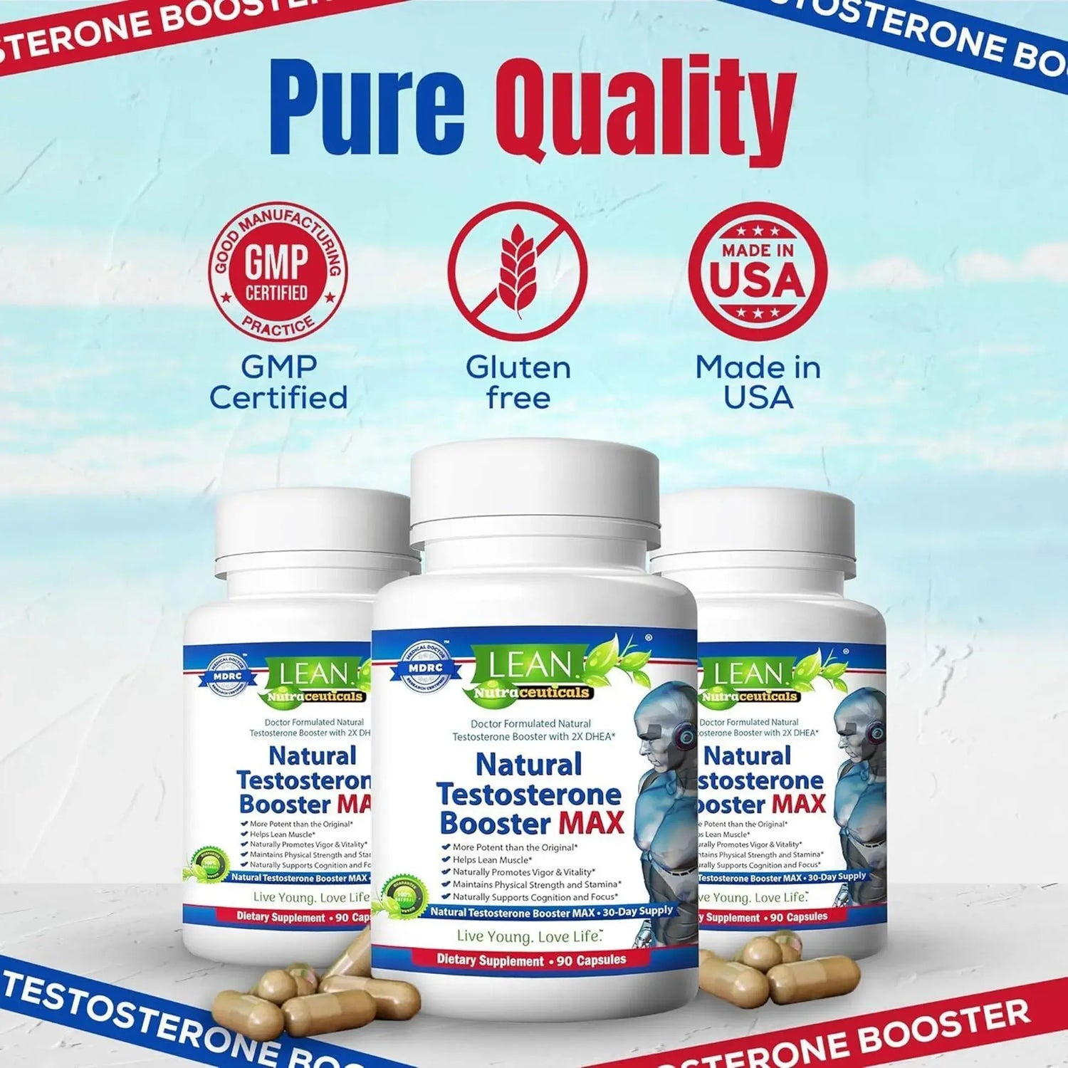 Enhancing Pill Libido Muscle Growth Super Workout Energy Supplement Lean Nutraceuticals