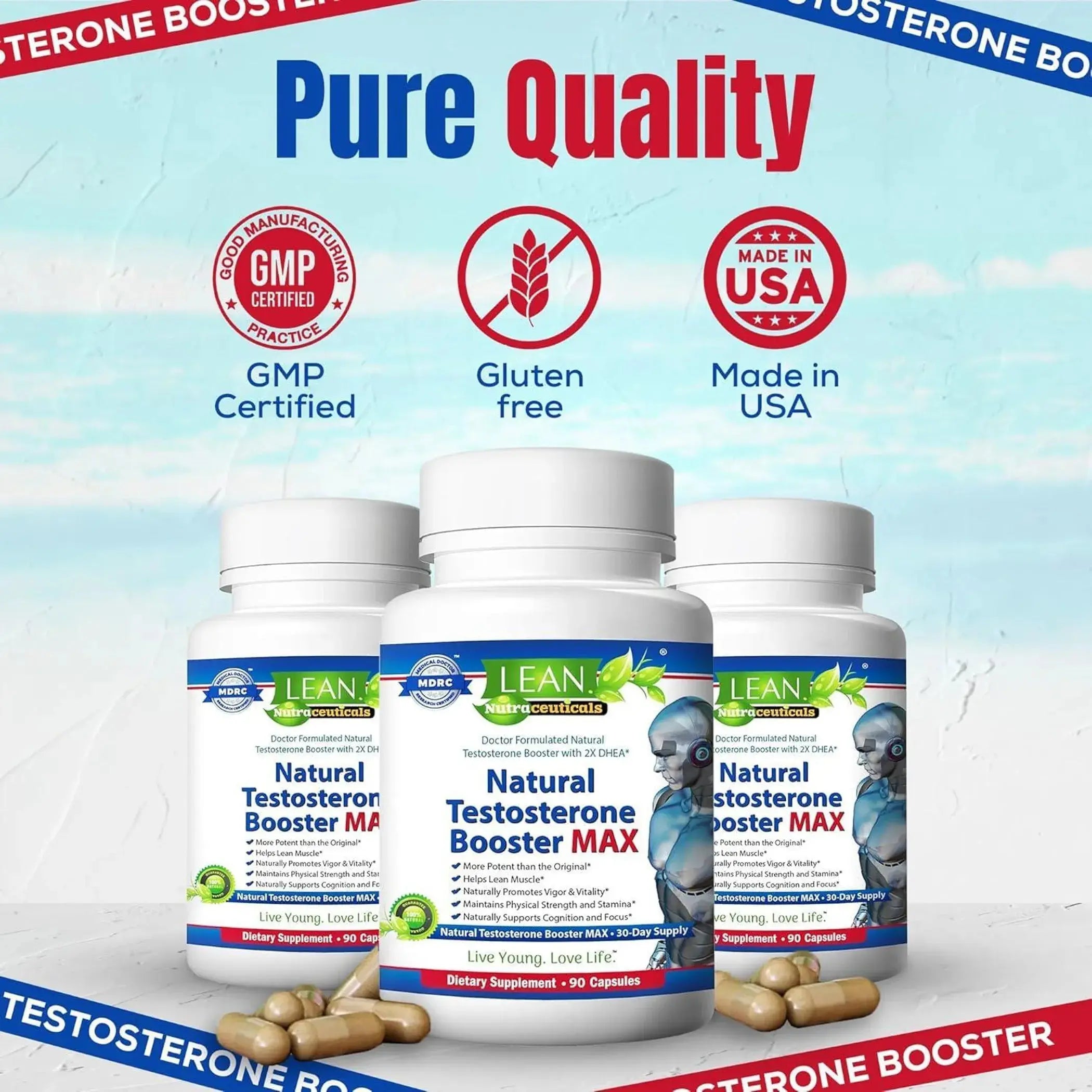 Enhancing Pill Libido Muscle Growth Super Workout Energy Supplement Lean Nutraceuticals