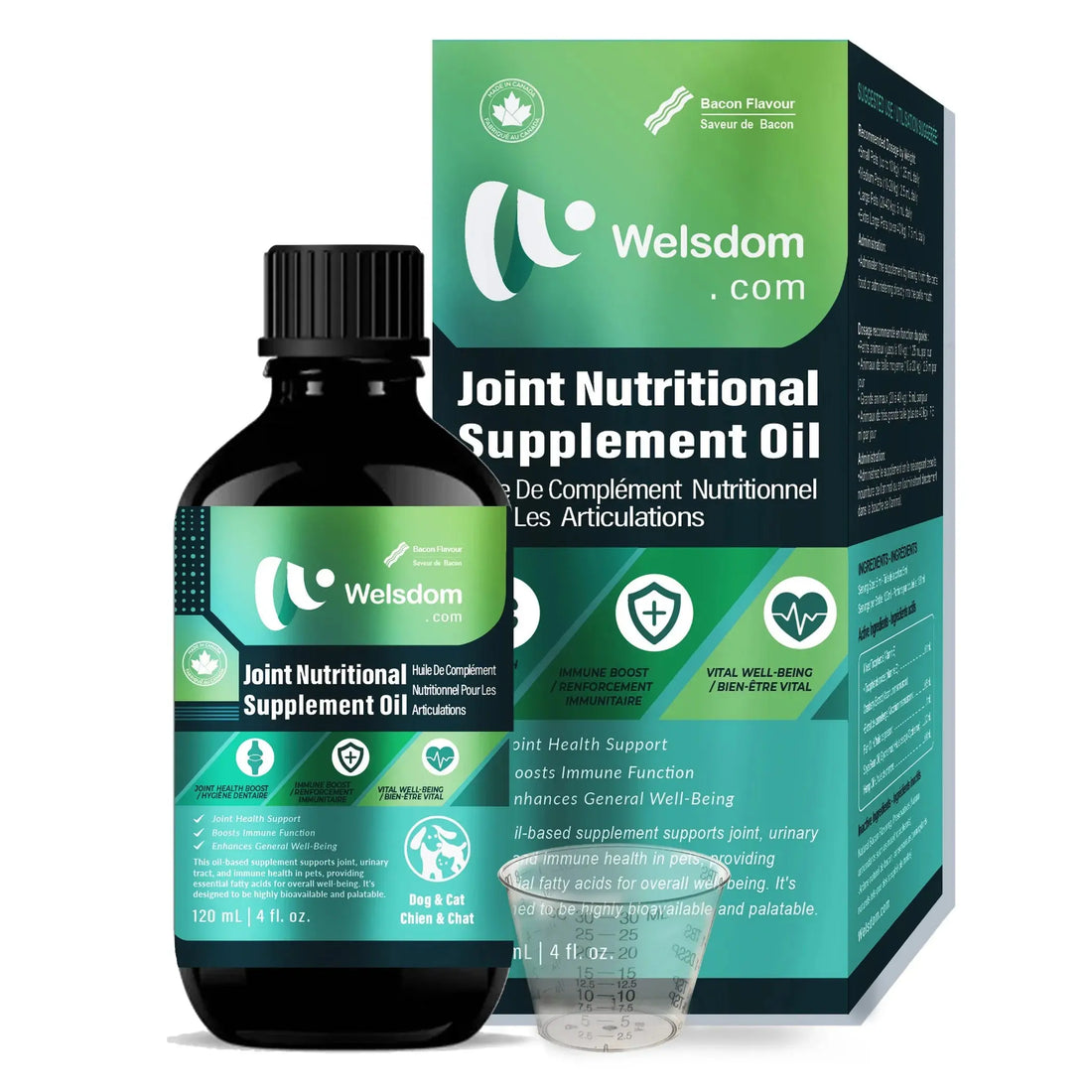 Joint Nutritional Supplement Oil 120mL Welsdom