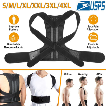 Unisex Back Posture Corrector Lumbar Linx Group