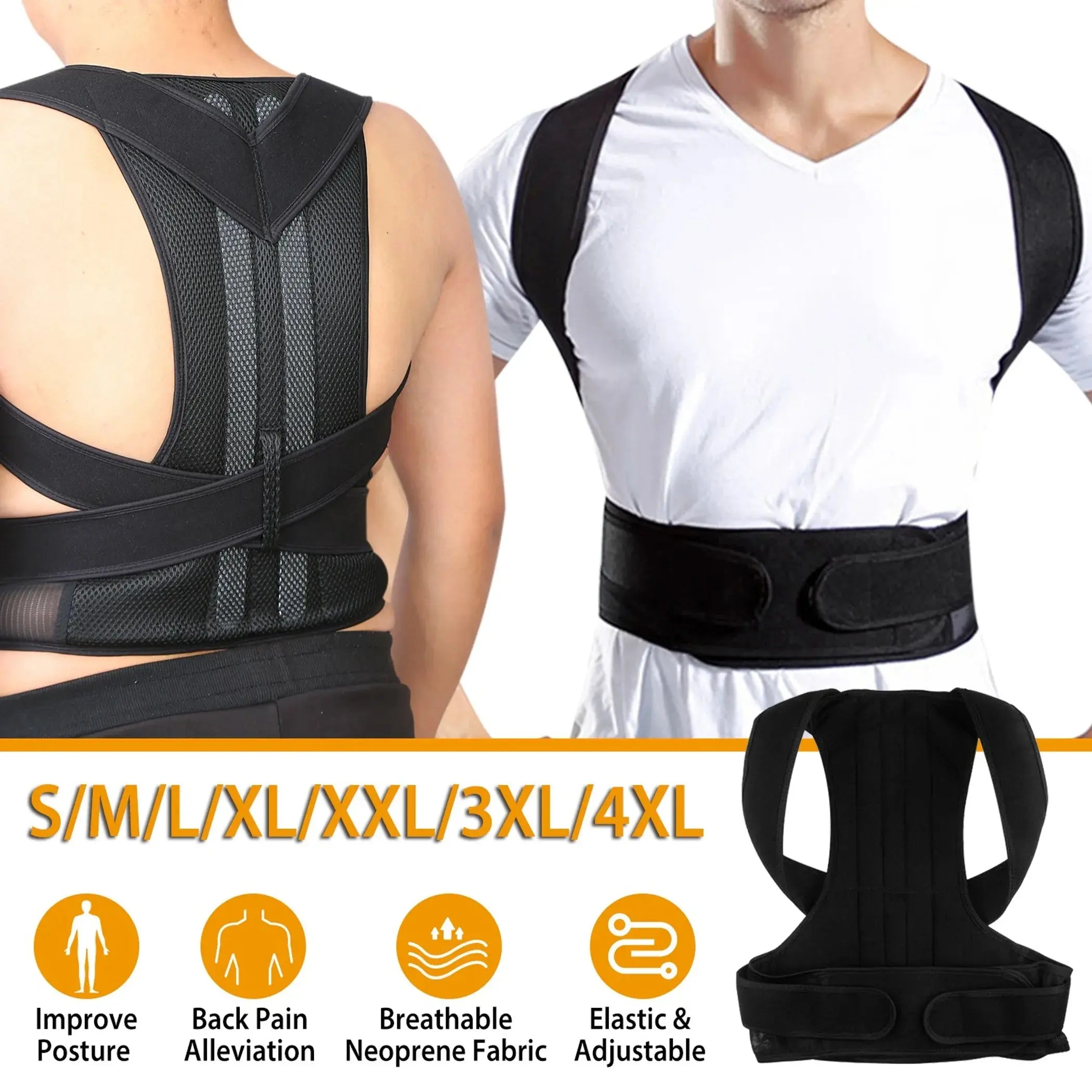Unisex Back Posture Corrector Lumbar Linx Group