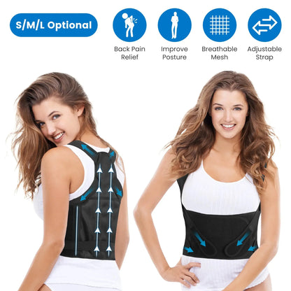 Posture Corrector for Women Men Adjustable Back Brace Linx Group
